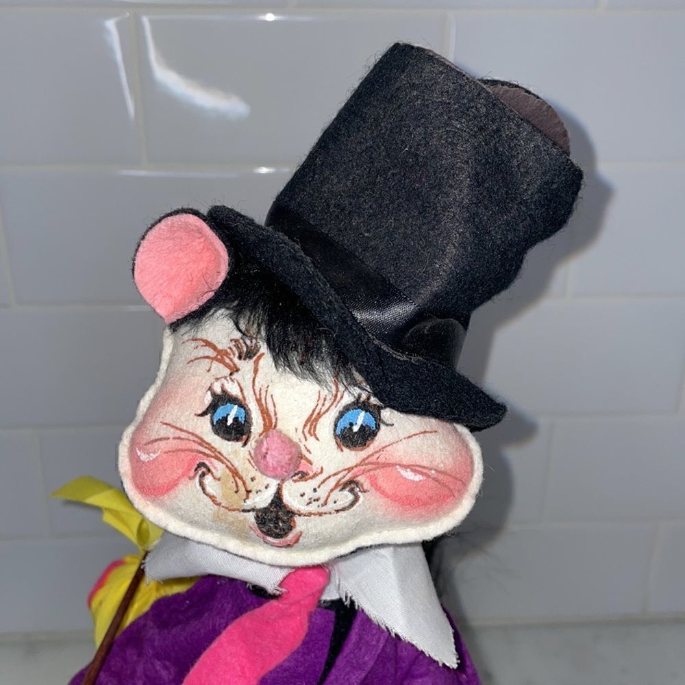 Annalee Doll Vintage Halloween 15" Hobo Cat Doll - Picture 4 of 12